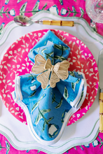 Load image into Gallery viewer, THE BLUE TULIP NAPKIN SET (Hunter Blake X Erin Donahue Tice)