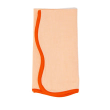 Load image into Gallery viewer, THE SCALLOPED NAPKIN (ORANGE) - SET