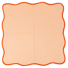 Load image into Gallery viewer, THE SCALLOPED NAPKIN (ORANGE) - SET